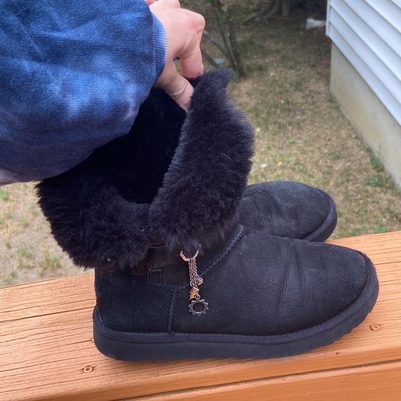 Ugg Azalea Button Charm Tassel Buckle Boot - Picture 5 of 16